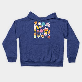 Carnival Treats and Snacks Kids Hoodie